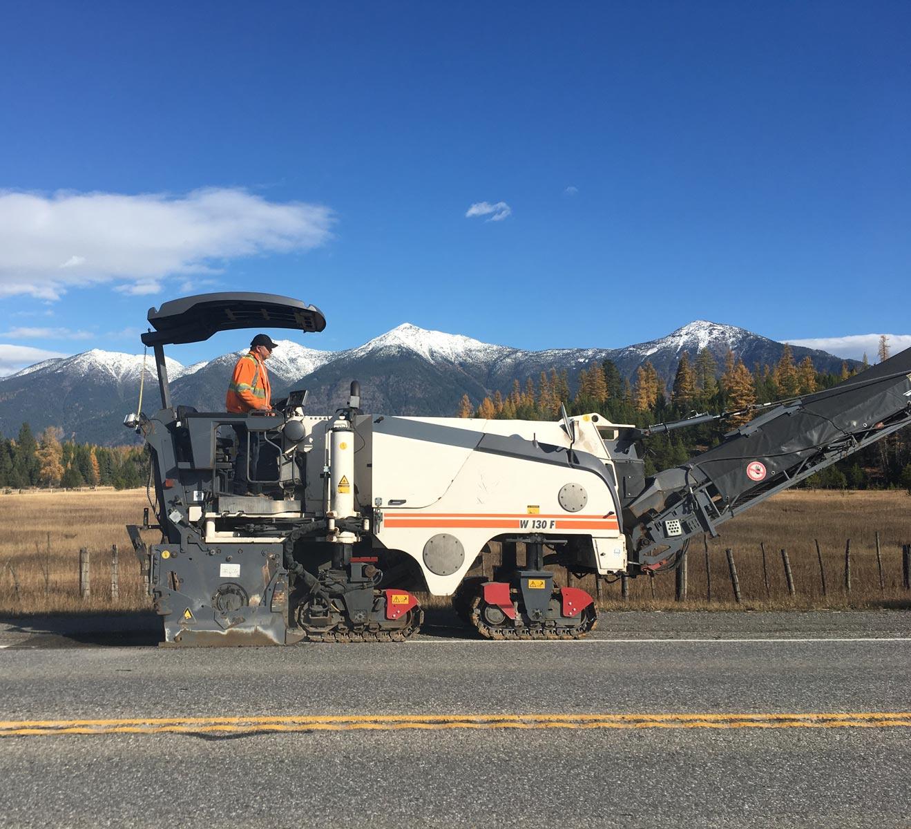 Road Milling, Bridge Milling, Road Work, Westmill Roadworks, BC