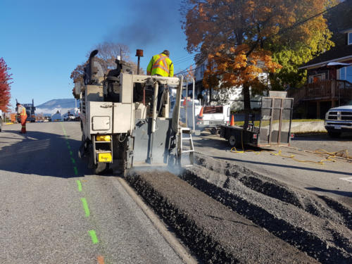 Milling for the City of Salmon Arm